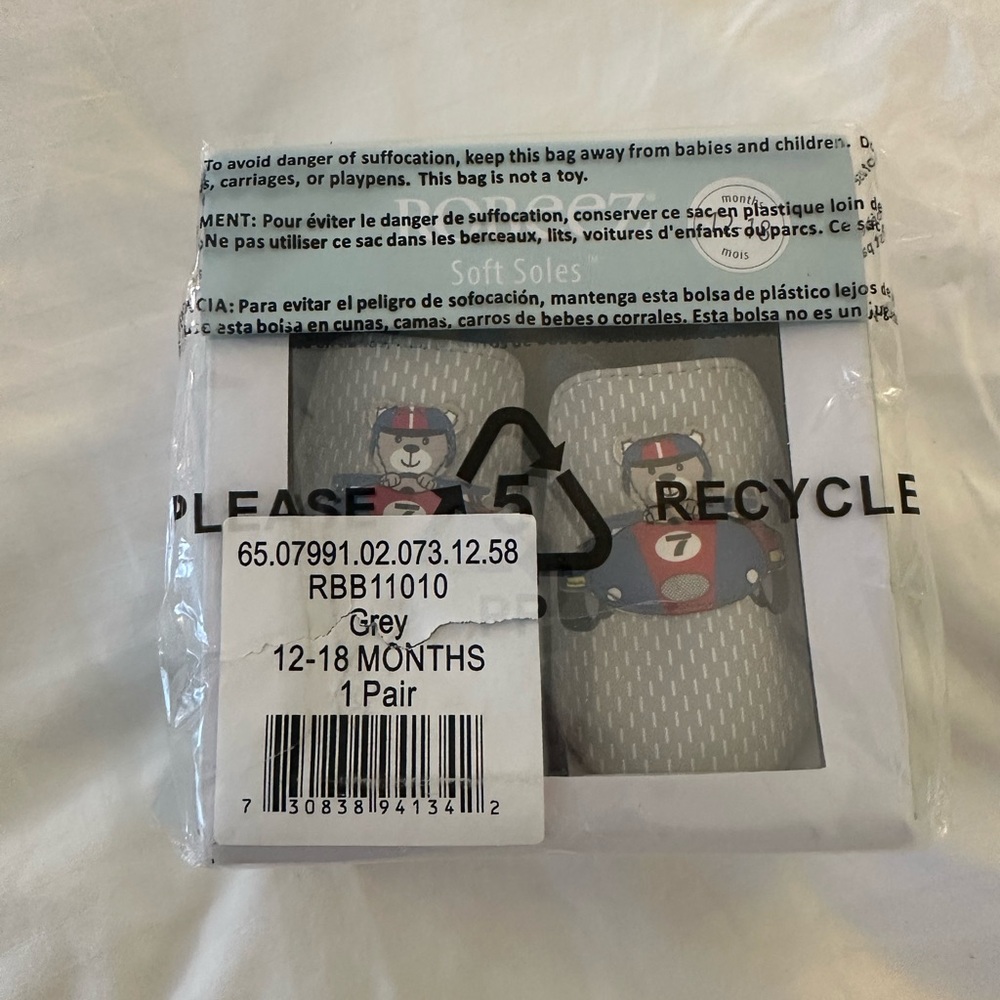 Robeez Soft Soles - Gray